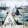 The Canal Bridge By Ls Lowry Diamond Painting