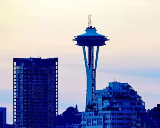 The Space Needle Diamond Painting