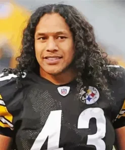 Troy Polamalu Art Diamond Painting