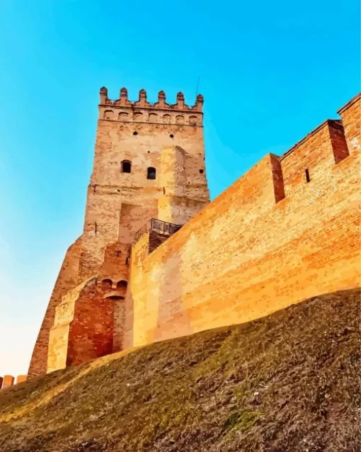 Ukraine Lubarts Castle Diamond Painting