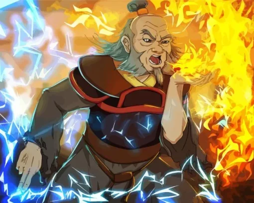 Uncle Iroh Diamond Painting