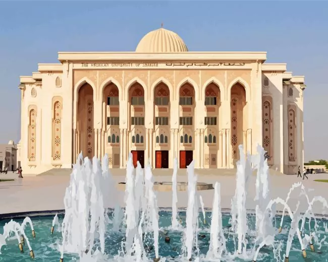American University of Sharjah Diamond Dotz American University of Sharjah Diamond Painting