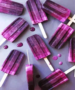 Blackberry Popsicles Diamond Painting