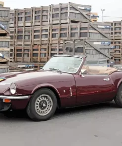 Classic 1970 Triumph Spitfire Diamond Painting