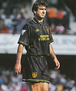 Eric Cantona Black Jersey Diamond Painting