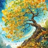Ginkgo Tree Art Diamond Painting
