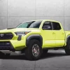 Green Toyota Tacoma Diamond Painting