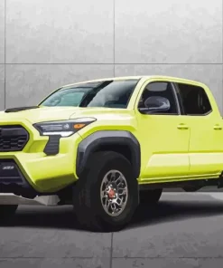 Green Toyota Tacoma Diamond Painting