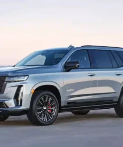 Grey Cadillac Escalade Car Diamond Painting