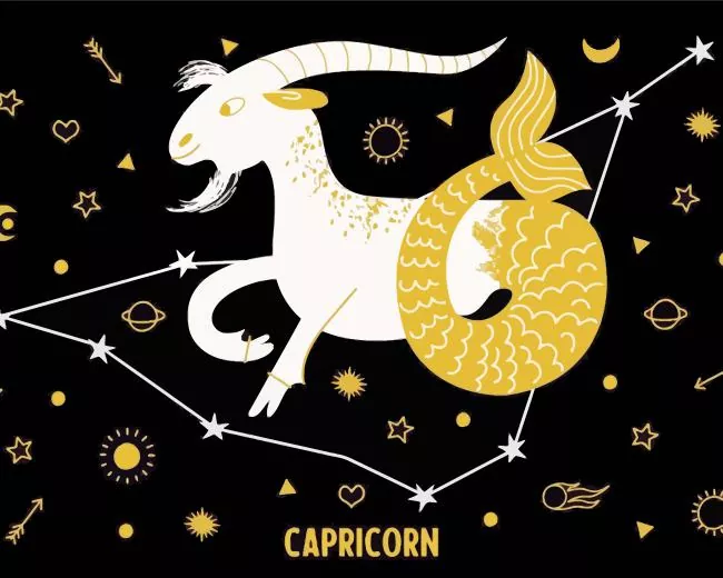 Illustration capricorn Diamond Paintings Illustration Capricorn Diamond Painting