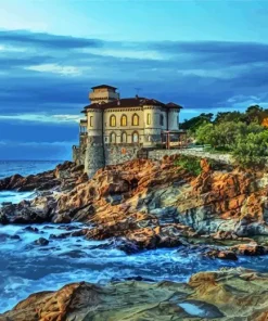 Italy Boccale Castle Diamond Painting