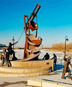 Omaha Monument To Labor Diamond Painting