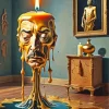 Salvador Dali Surreal Candle Diamond Painting