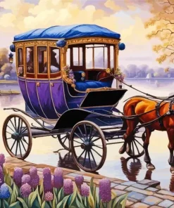 Vintage Carriage Diamond Painting