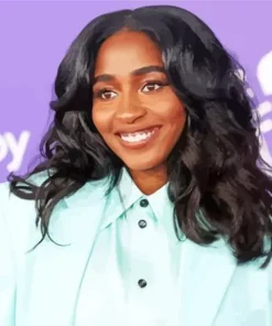 Beautiful Ayo Edebiri Diamond Painting