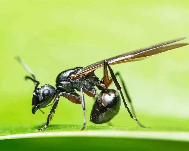 black ant insect Diamond Paintings Black Ant Insect Diamond Painting