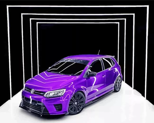 candy purple car Diamond Paintings Candy Purple Car Diamond Painting