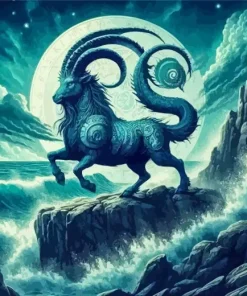 Capricorn Animal Diamond Painting