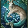 Capricorn Goat Mermaid Diamond Painting