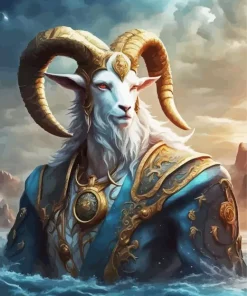 Capricorn Man Diamond Painting