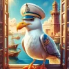 Captain Seagull Diamond Painting