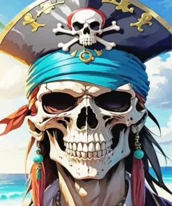 Captain Skull Diamond Painting