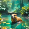 Capybara Art Diamond Painting