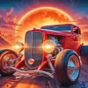 Car ZZ Top Eliminator Diamond Painting