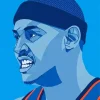 Carmelo Anthony Art Diamond Painting