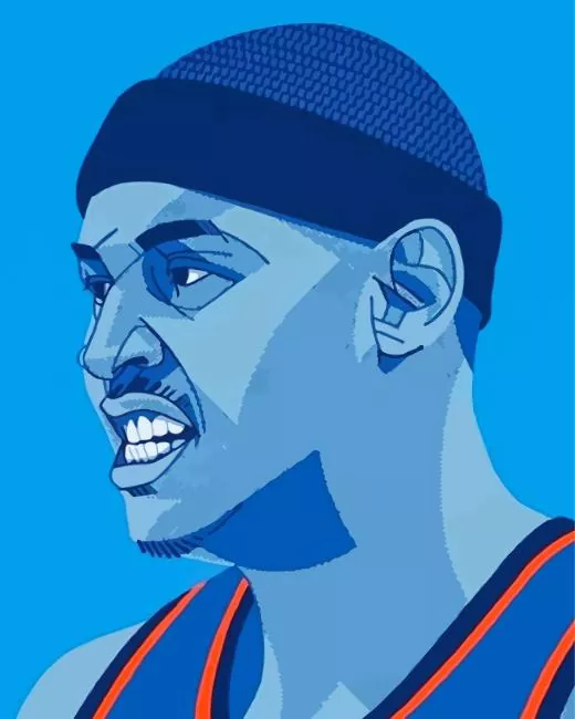 carmelo anthony art Diamond Paintings Carmelo Anthony Art Diamond Painting