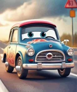 Cartoon Car Diamond Painting