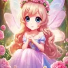 Cartoon Fairy Princess Diamond Painting
