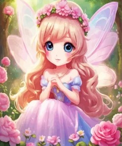 Cartoon Fairy Princess Diamond Painting
