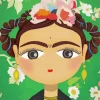 Cartoon Frida Kahlo Diamond Painting