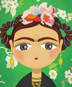 Cartoon Frida Kahlo Diamond Painting