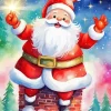Cartoon Santa Diamond Painting