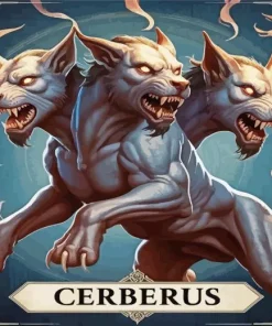 Cerberus Dogs Diamond Painting