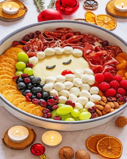 charcuterie board Diamond By Numbers Charcuterie Board Diamond Painting