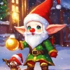 Christmas Gnome Diamond Painting
