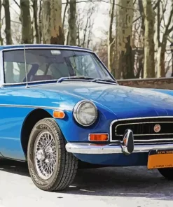 Classic MGB Car Diamond Painting