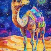 Colorful Camel Art Diamond Painting