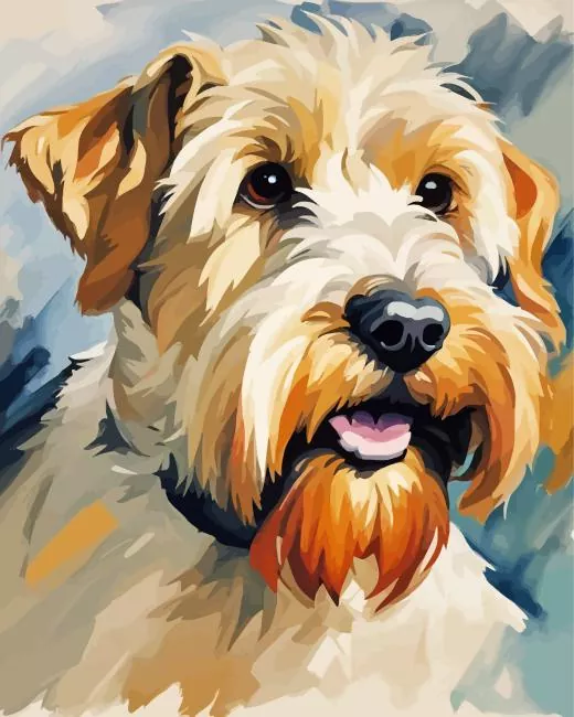 cool wheaten terrier art Diamond Dotz Cool Wheaten Terrier Art Diamond Painting