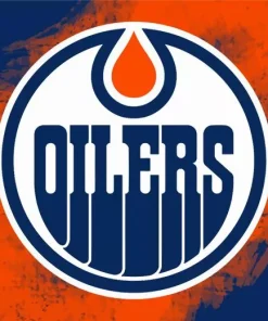 Edmonton Oilers Logo Diamond Painting