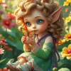 Elf Girl Art Diamond Painting