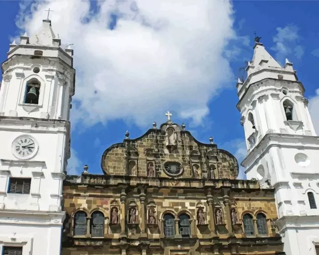 etropolitan cathedral panama Diamond Paintings Etropolitan Cathedral Panama Diamond Painting