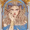 Goddess Capricorn Art Diamond Painting