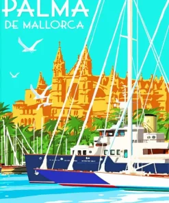 Mallorca Poster Diamond Painting