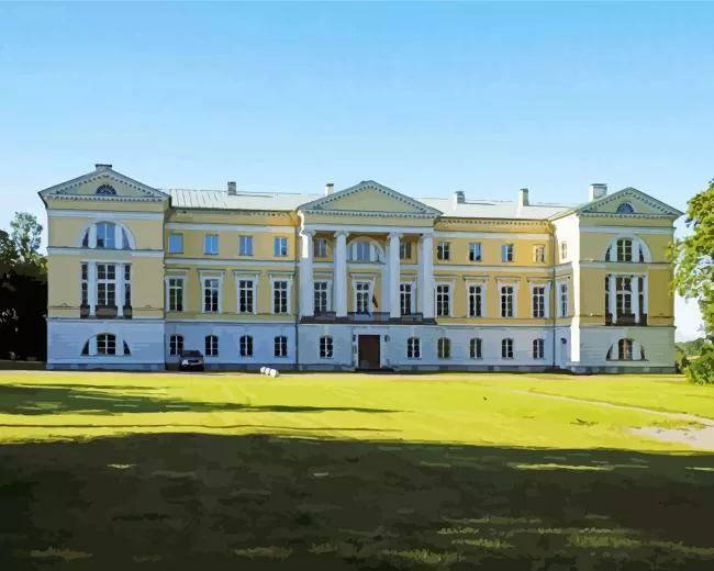 mezotne palace Diamond Paintings Mezotne Palace Diamond Painting