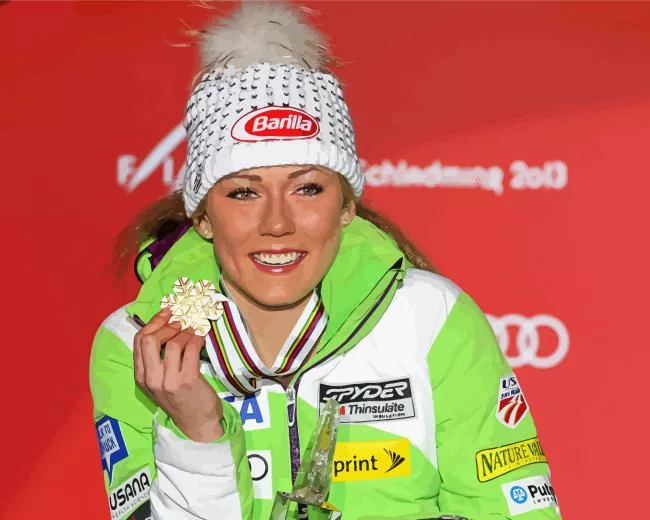 mikaela shiffrin Diamond Dotz Mikaela Shiffrin Diamond Painting