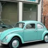 Mint Beetle Car Diamond Painting